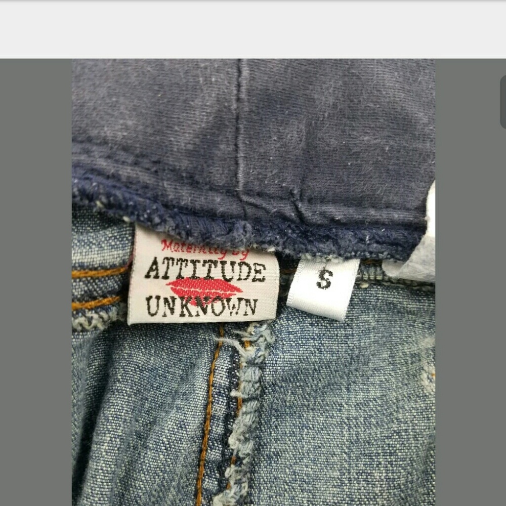 Maternity Pants Small Partial Panel - Picture 4 of 6